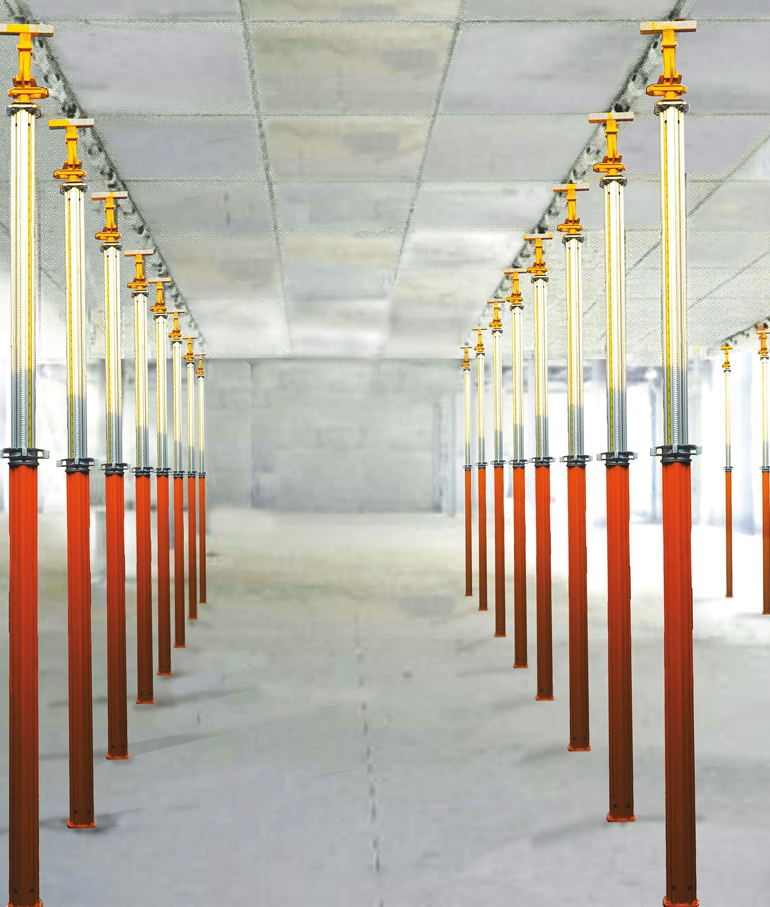 Aluminium Prop & Panel Slab Formwork System | Formwork & Props ...